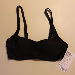 Athleta Bra Cup Square Neck Bikini Top Size 34B/C